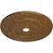Ekena Millwork Sunflower Medallion (Canopies up to 5 5/8"), 29 1/2"OD x 3 5/8"ID x 1 5/8"P, Smokey Topaz Crackle CM29SFSTC - alternate 2